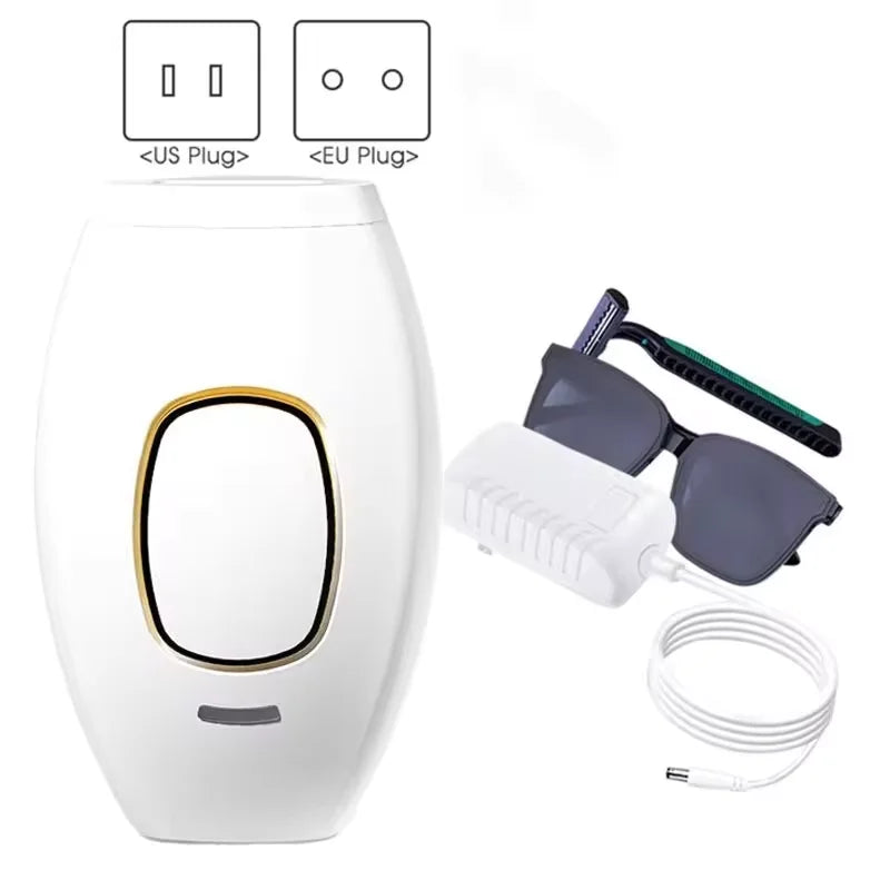 Photon Skin Rejuvenation and Mark Removal Beauty Device for Home Use Hair Removal Shaver Bikini Hair Removal Device