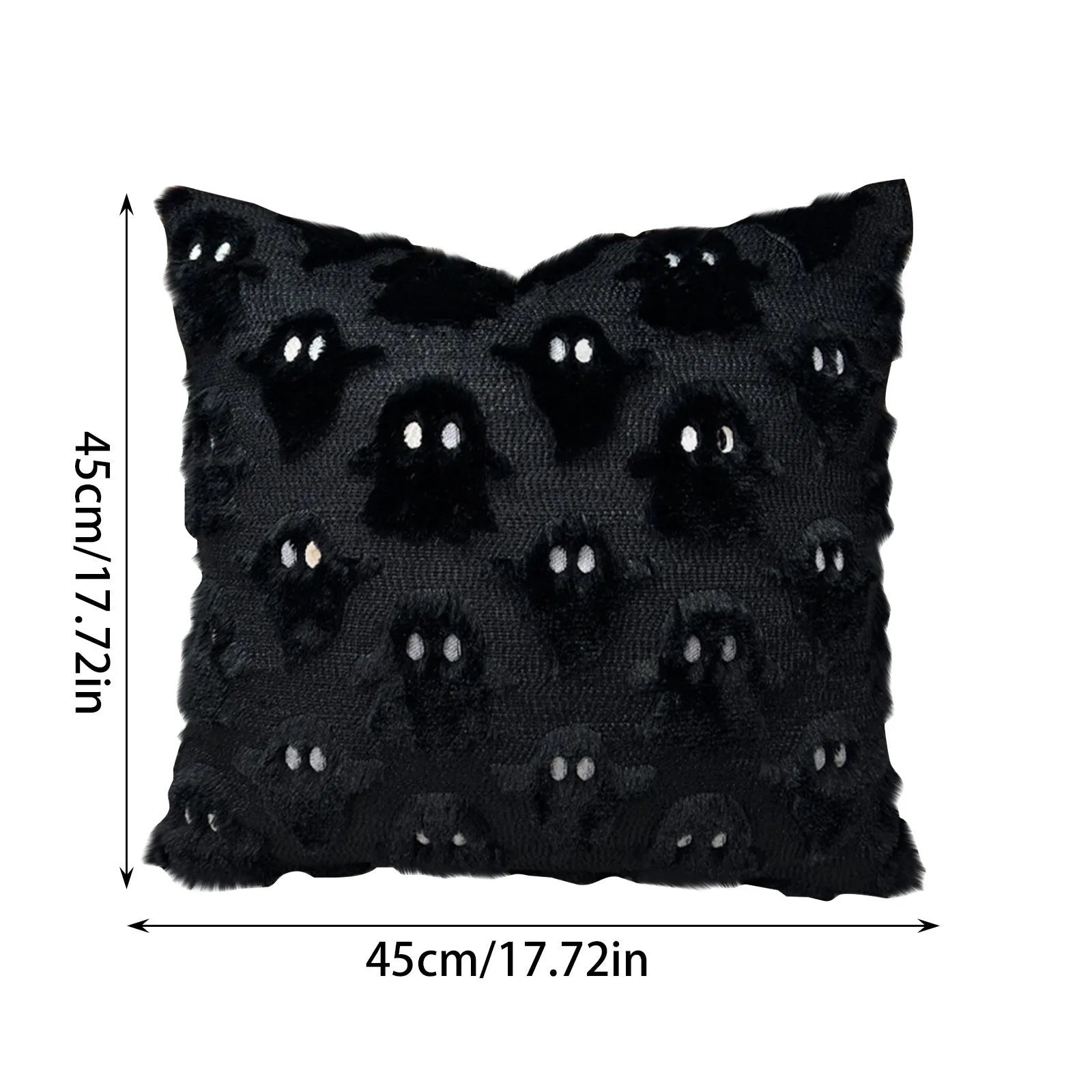 New Halloween Ghost Pillow Cover Soft Couch Cushion Case Home Decoration Halloween Party Decoration Festival Gift